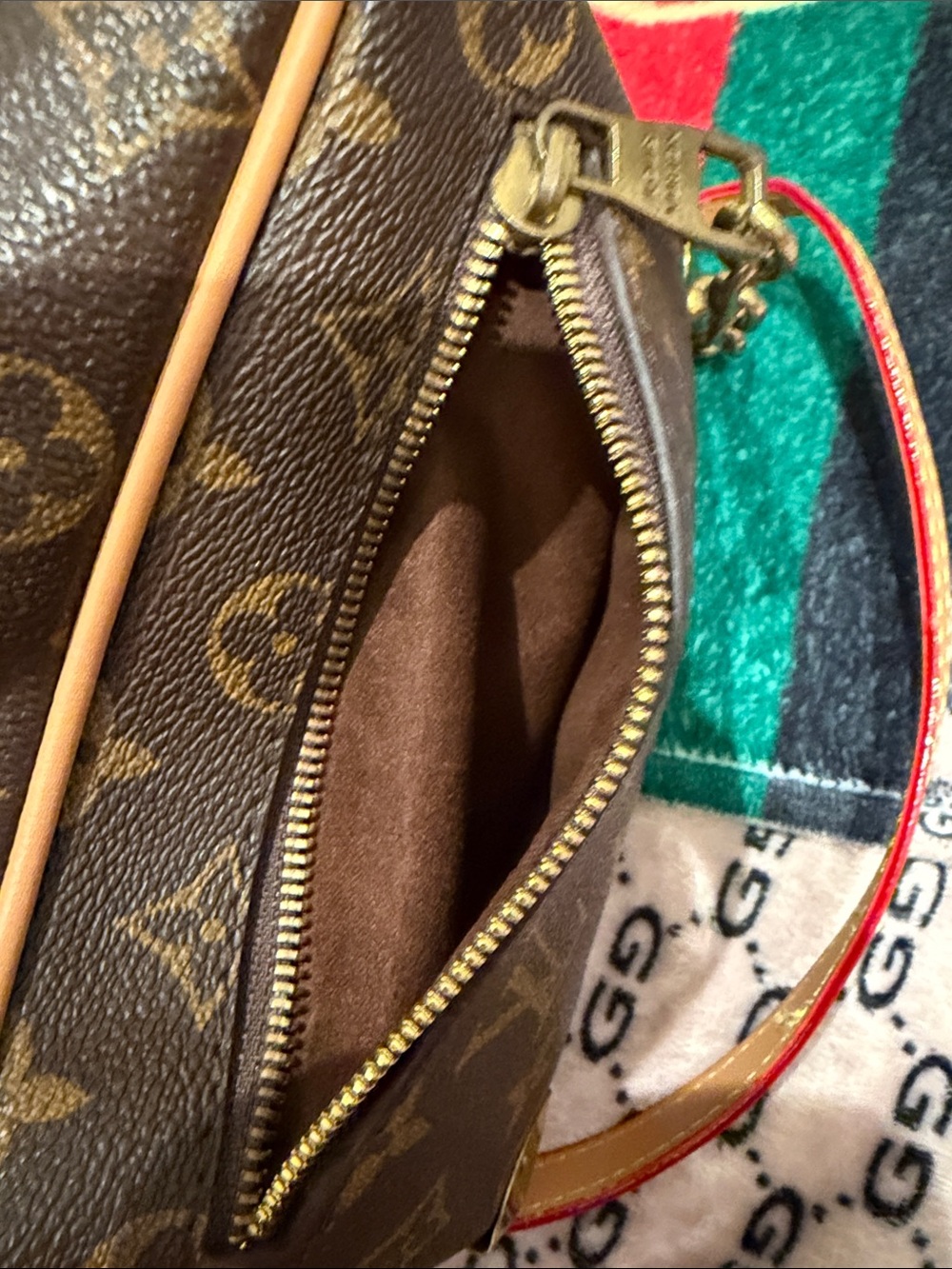 Low price Louis Vuitton Monogram Mini Trunk Crossbody in Brown and Gold - Picture 8 of 8